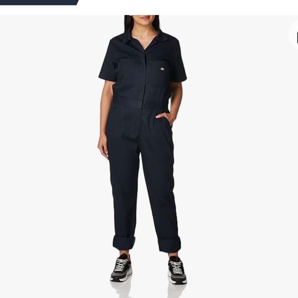 Women’s Dickies Short-Sleeve Coveralls size Large